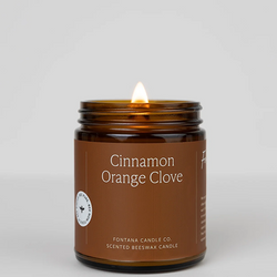 Cinnamon Orange Clove Essential Oil Candle