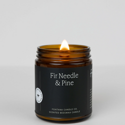 Fir Needle & Pine Essential Oil Candle