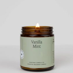 Vanilla Mint Essential Oil Candle