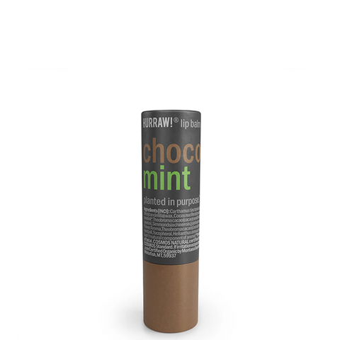 hurraw chocolate mint lip balm